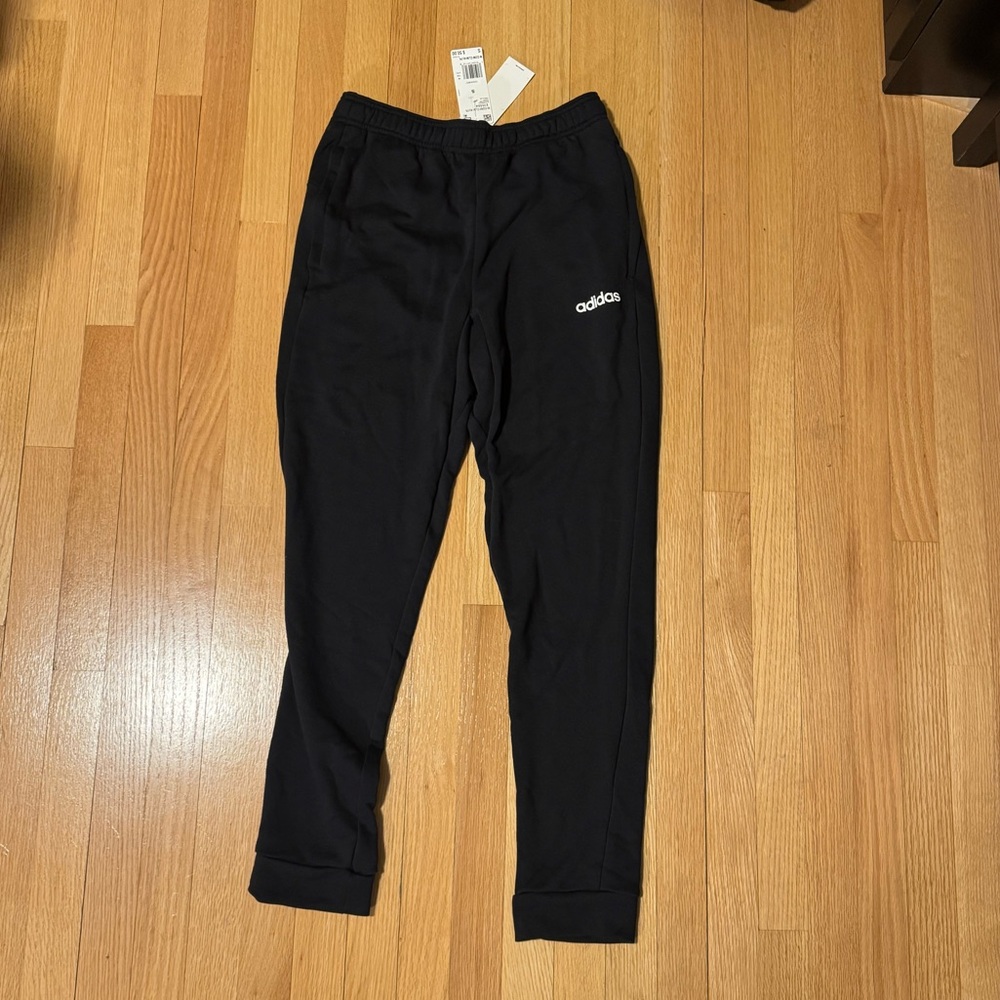 Mens Black Adidas Sweatpants